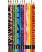 Комплект цветни моливи Maped Color Peps - Animals, 12 цвята  - 2t